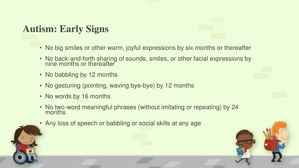 autism early signs 1