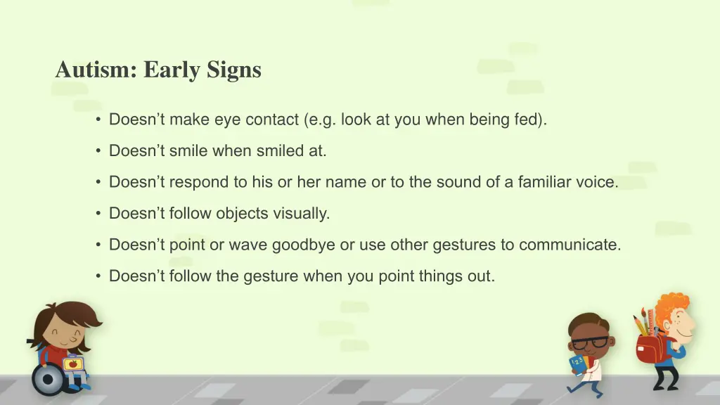 autism early signs 2