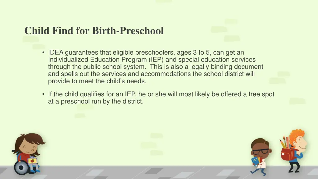 child find for birth preschool 1