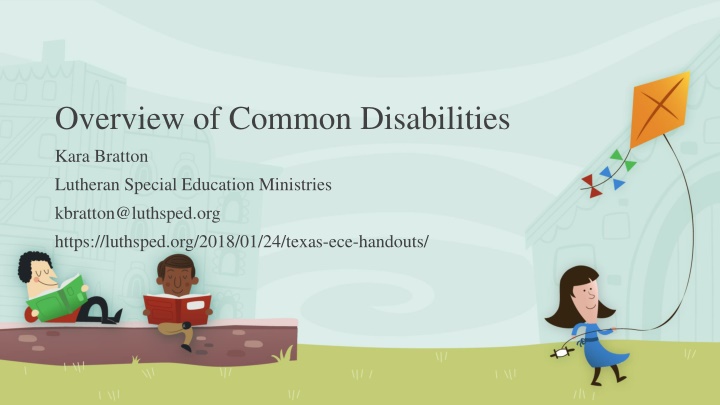 overview of common disabilities