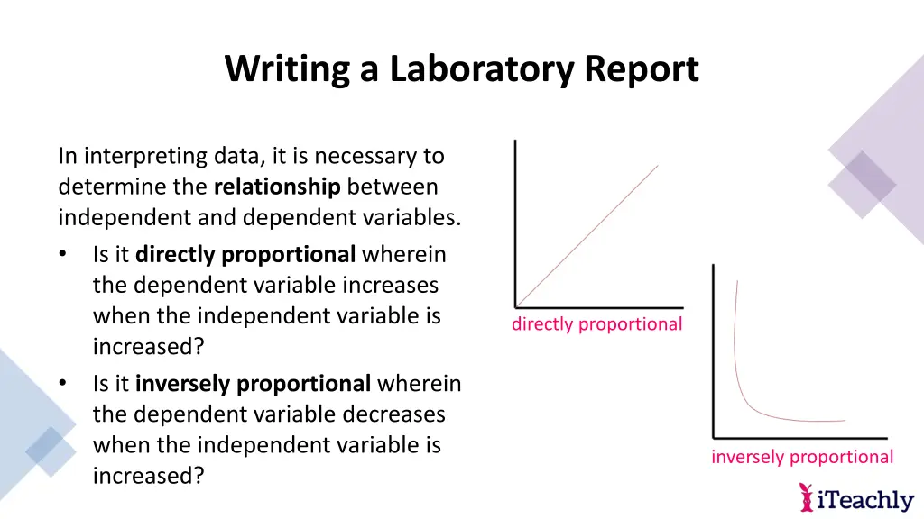 writing a laboratory report 13
