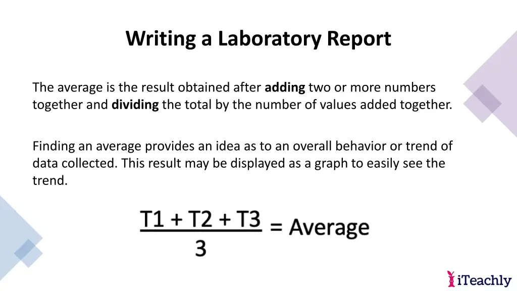 writing a laboratory report 6