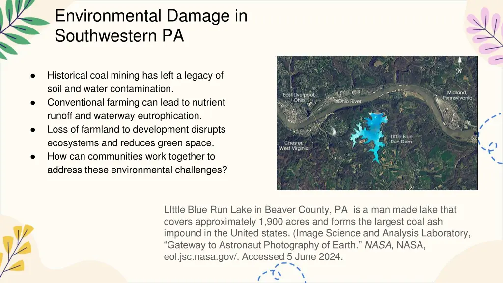 environmental damage in southwestern pa