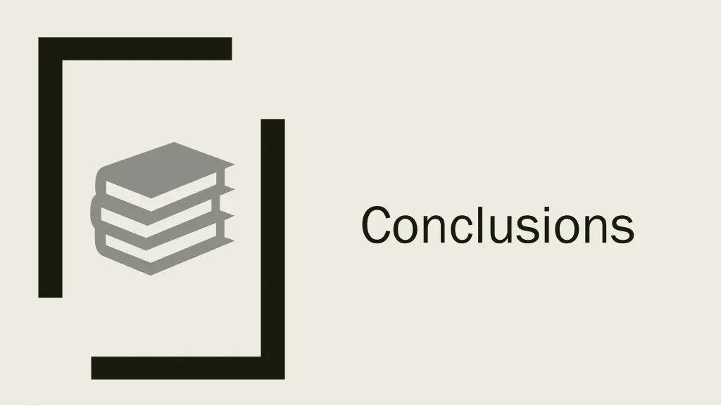 conclusions