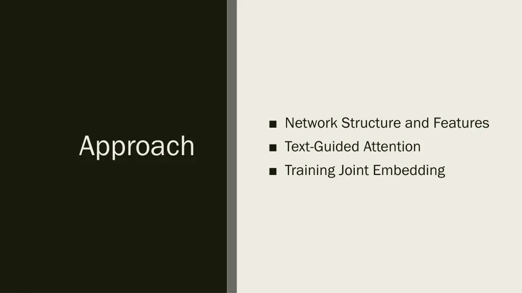 network structure and features text guided