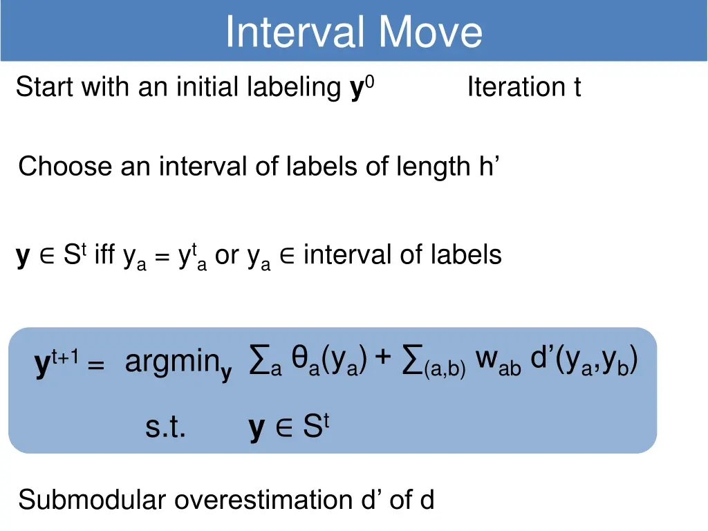 interval move 1
