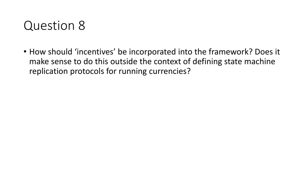 question 8