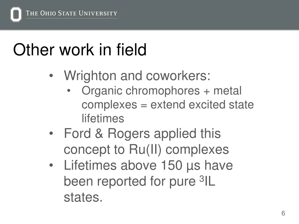 other work in field
