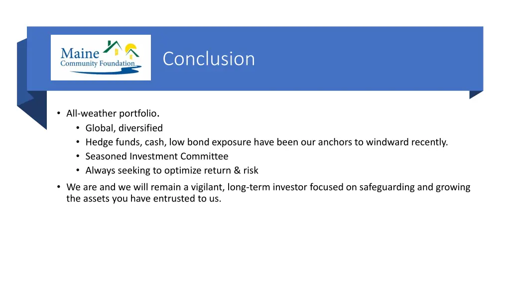 conclusion
