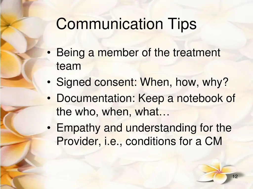 communication tips