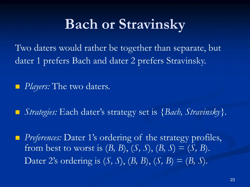 bach or stravinsky