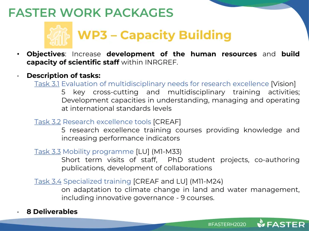 faster work packages 3