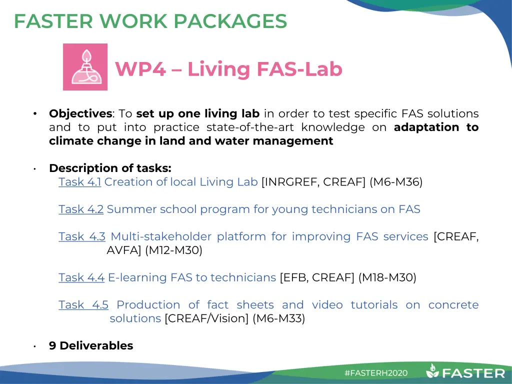 faster work packages 4