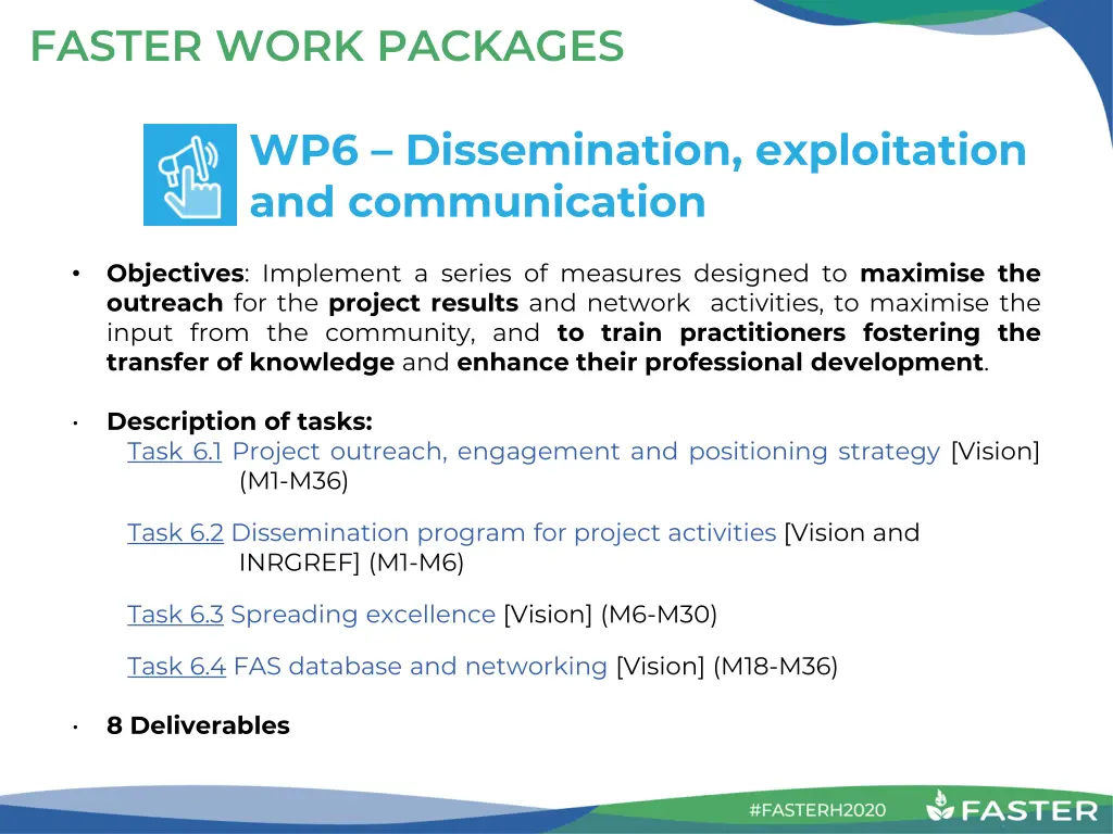 faster work packages 6