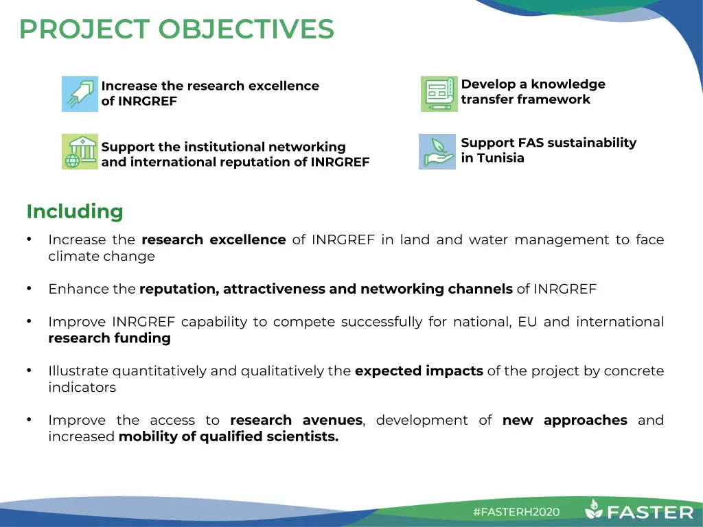 project objectives