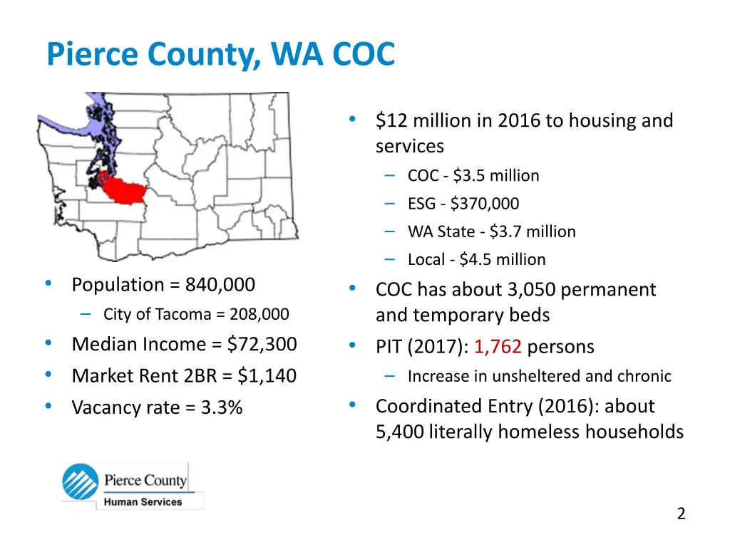 pierce county wa coc