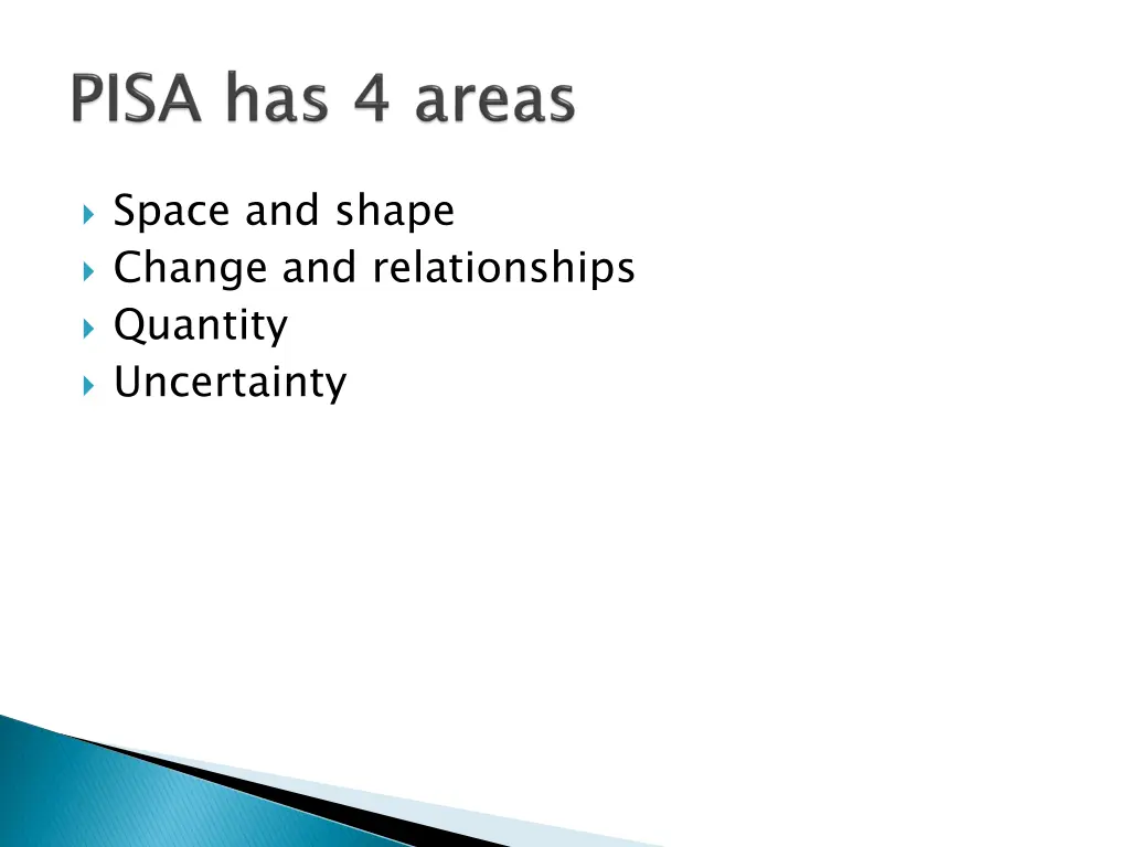 space and shape change and relationships quantity