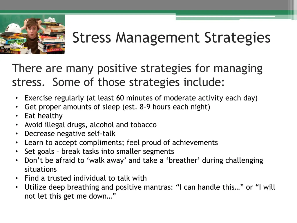 stress management strategies
