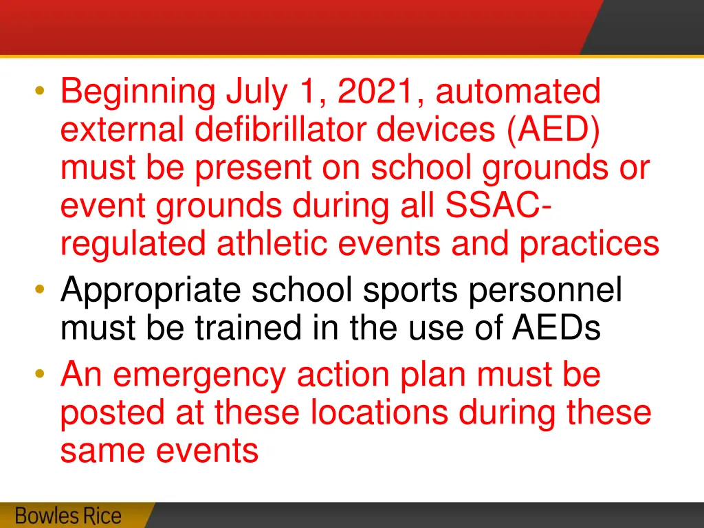 beginning july 1 2021 automated external