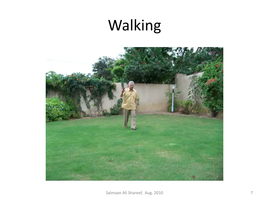 walking