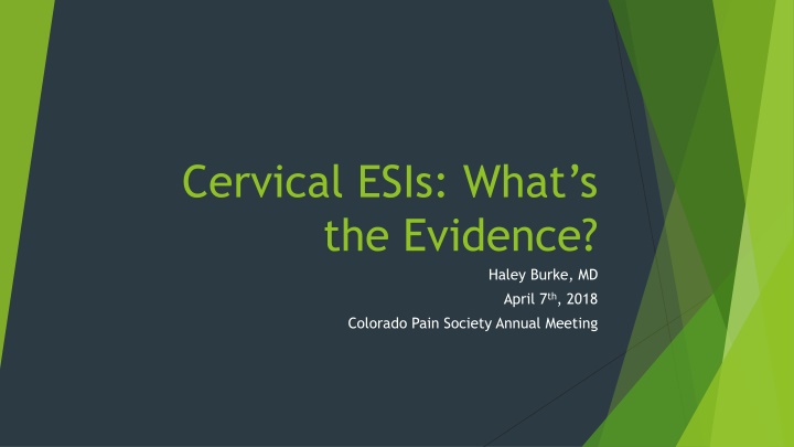 cervical esis what s the evidence