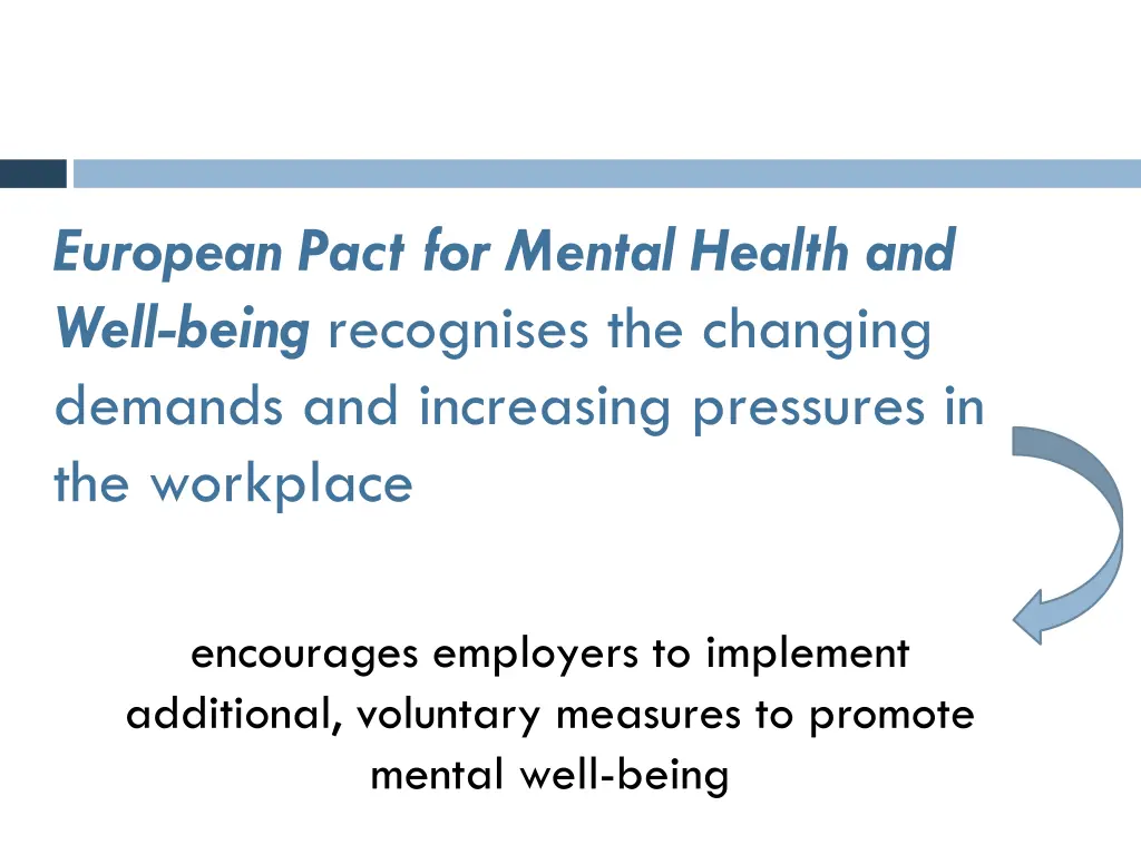 european pact for mental health and well being