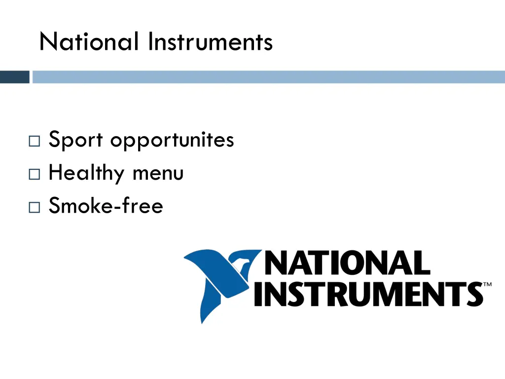 national instruments