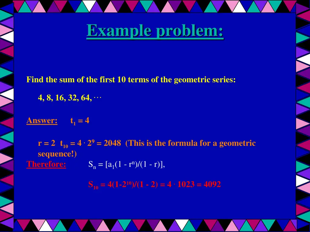 example problem