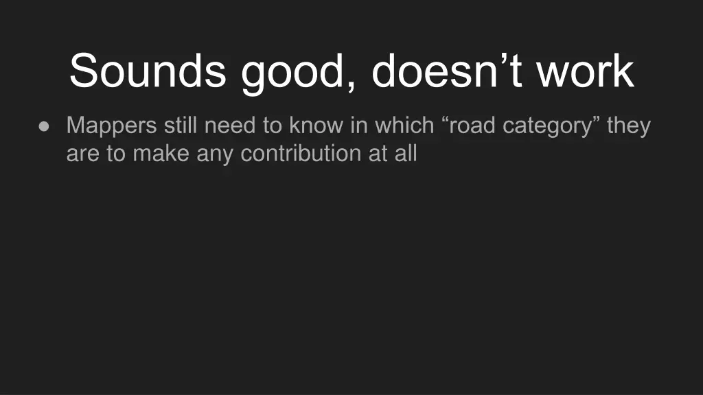 sounds good doesn t work 1