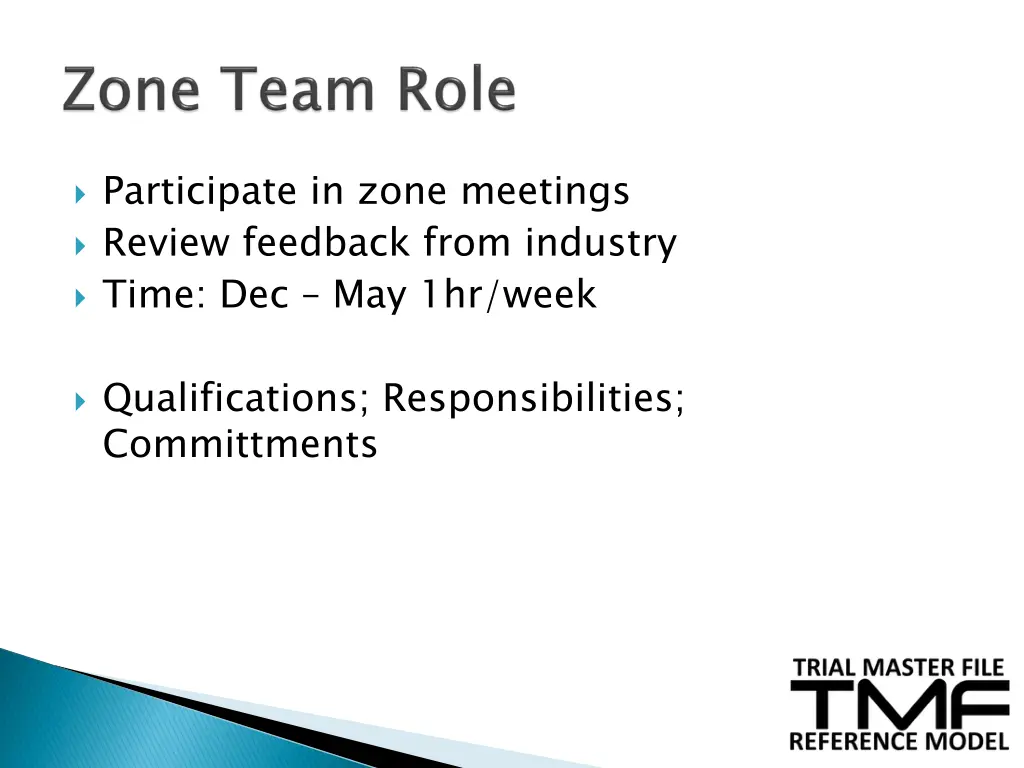 participate in zone meetings review feedback from