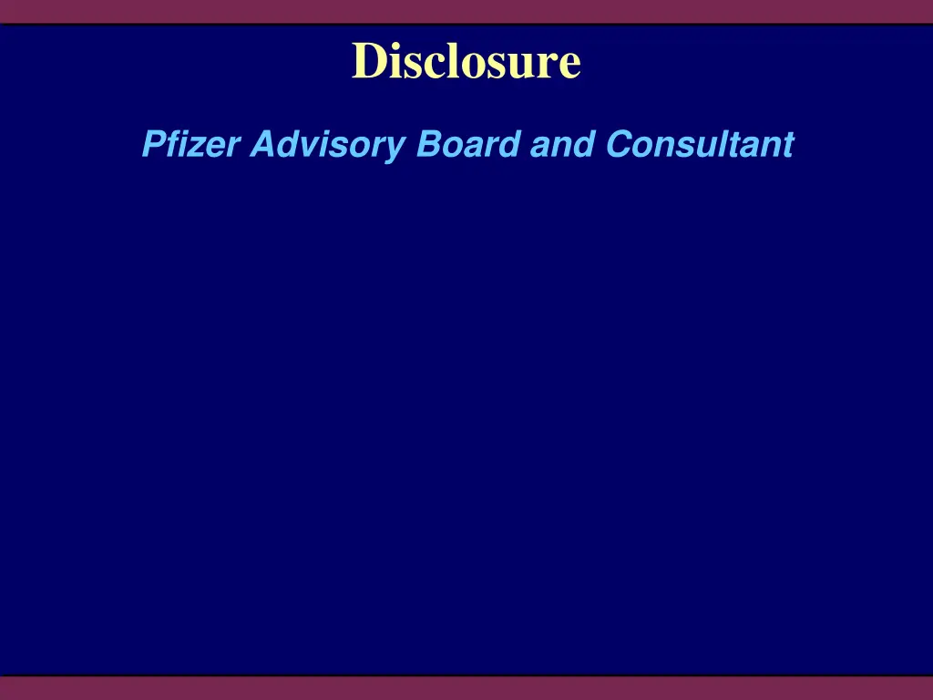 disclosure