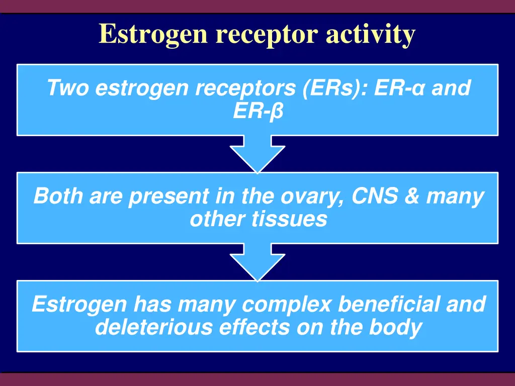 estrogen receptor activity
