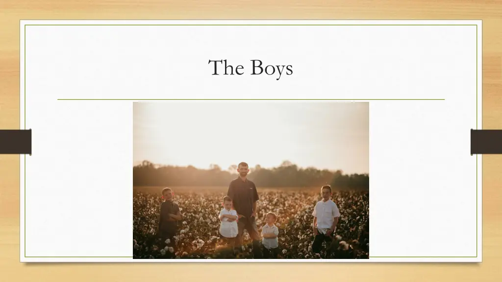 the boys