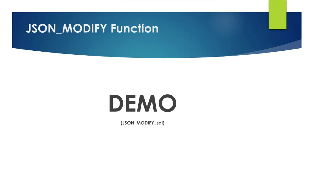 json modify function 2