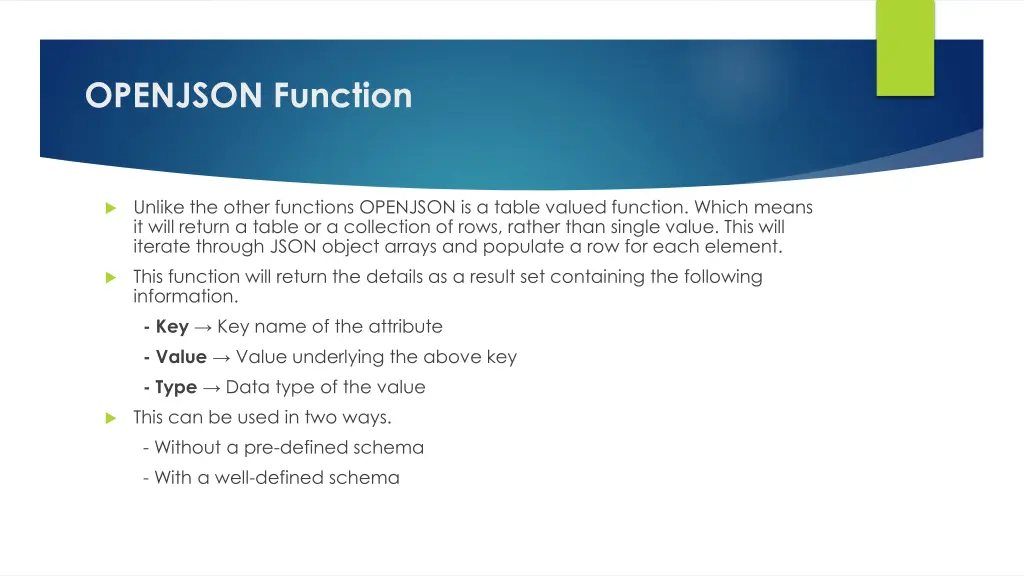 openjson function