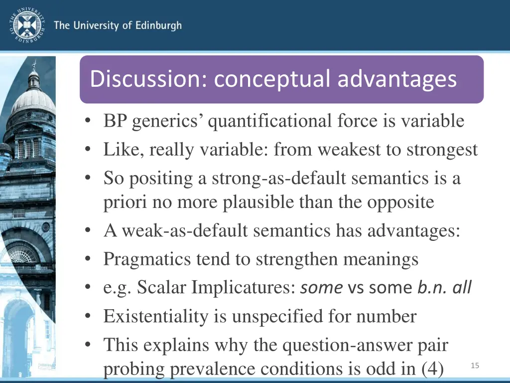 discussion conceptual advantages