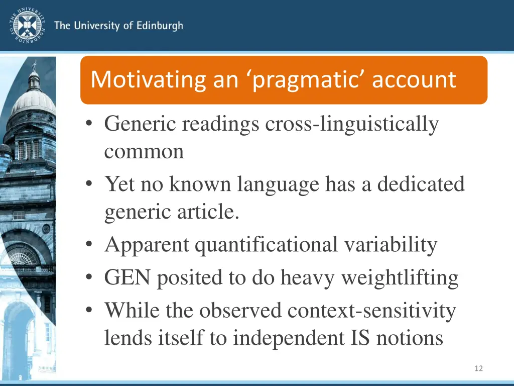 motivating an pragmatic account