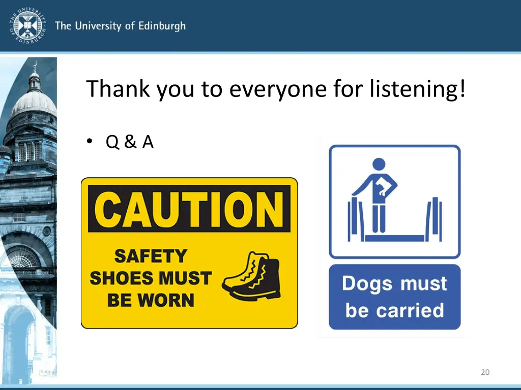 thank you to everyone for listening
