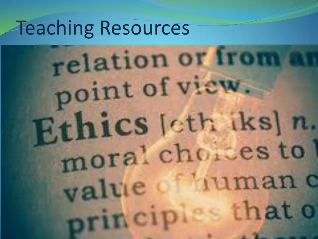 teaching resources