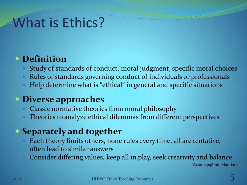 what is ethics