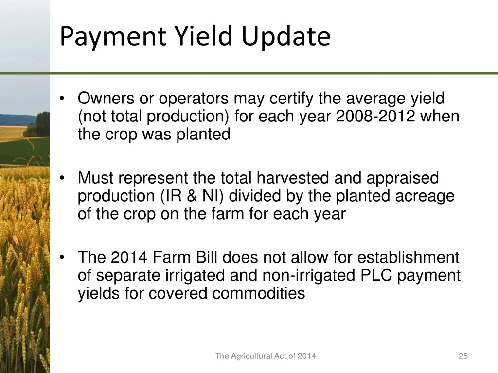 payment yield update 4
