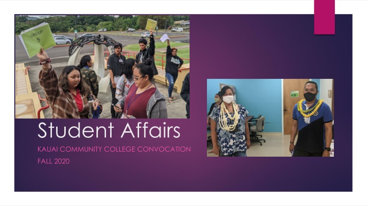 student affairs kauai community college