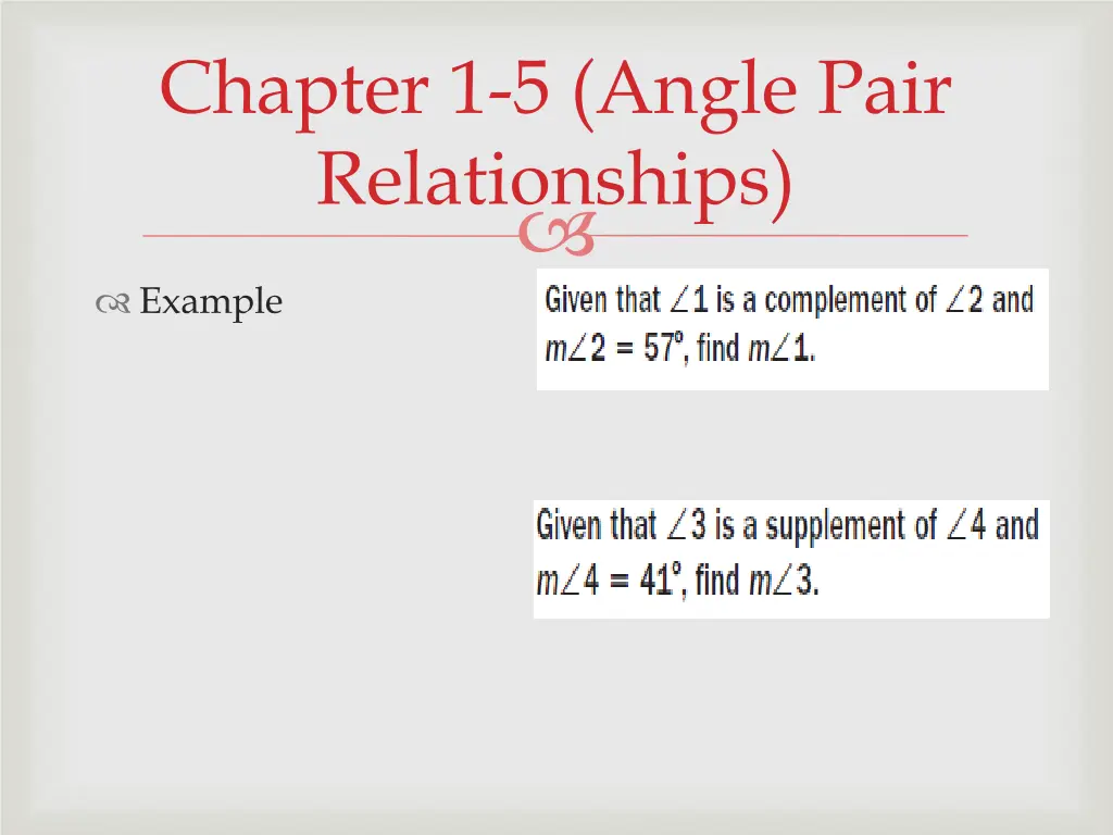 chapter 1 5 angle pair relationships 2