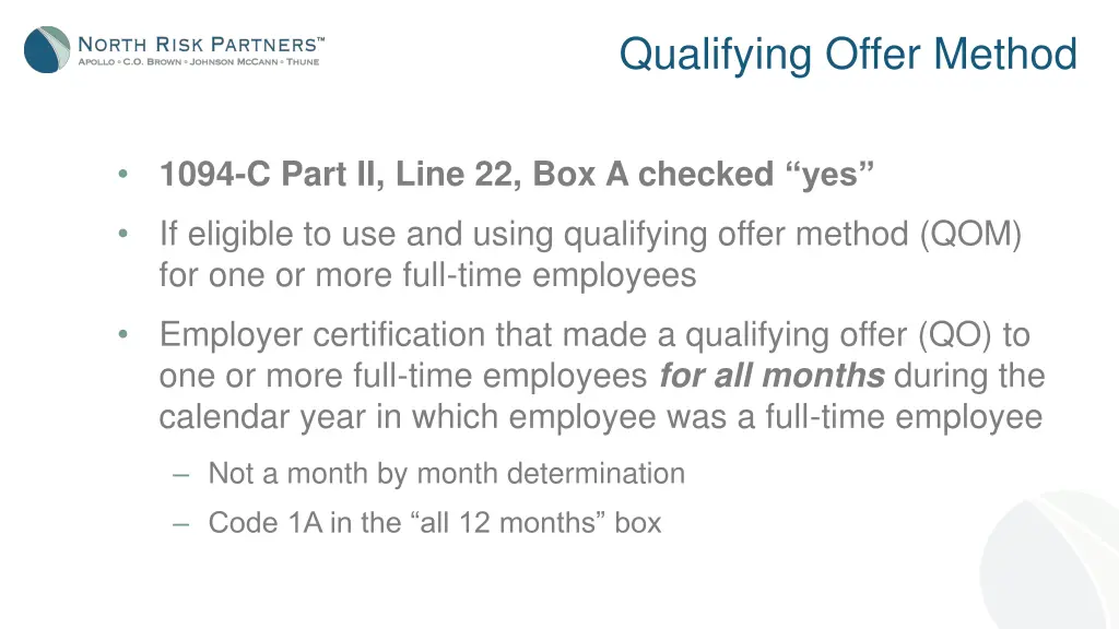 qualifying offer method