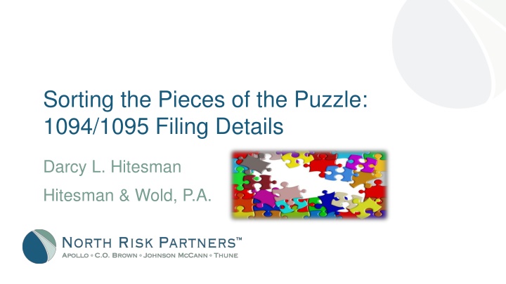 sorting the pieces of the puzzle 1094 1095 filing