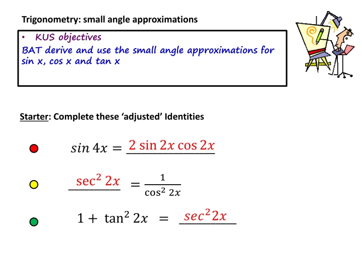 trigonometry small angle approximations