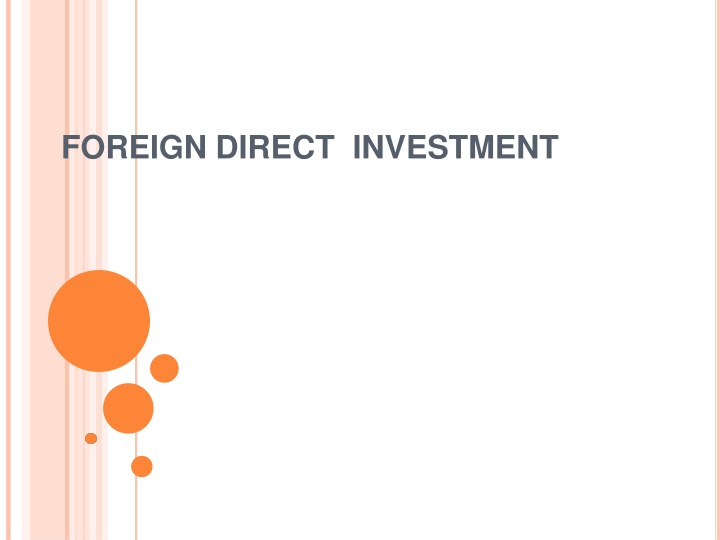 foreign direct investment