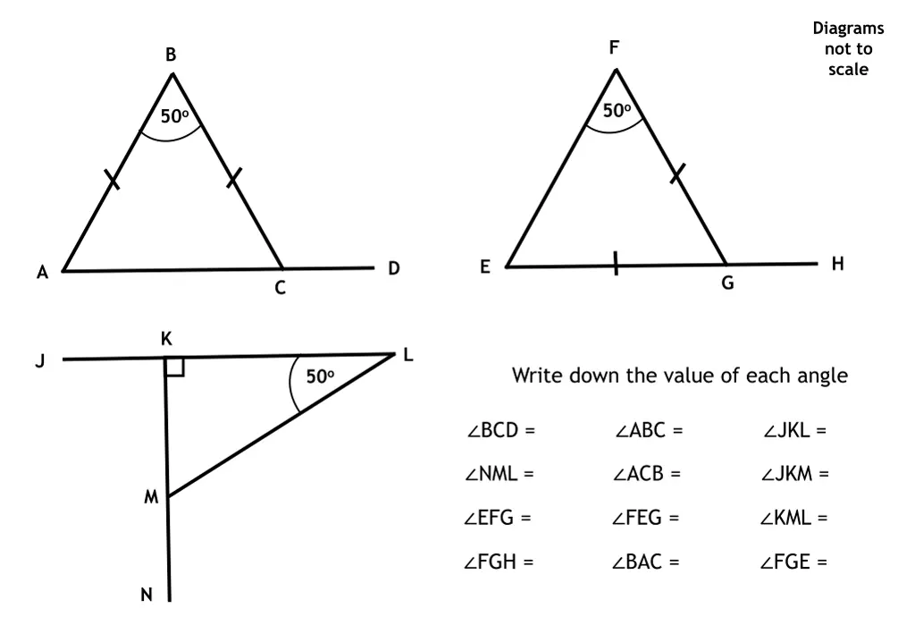 diagrams not to scale