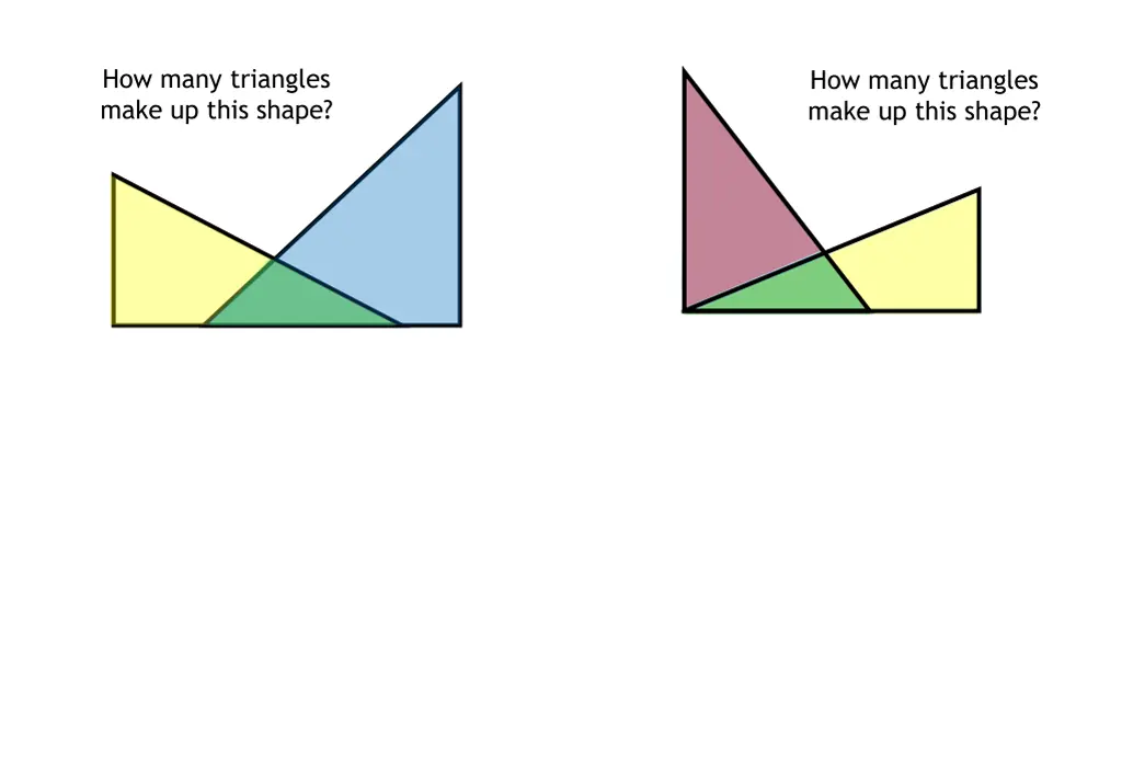 how many triangles make up this shape