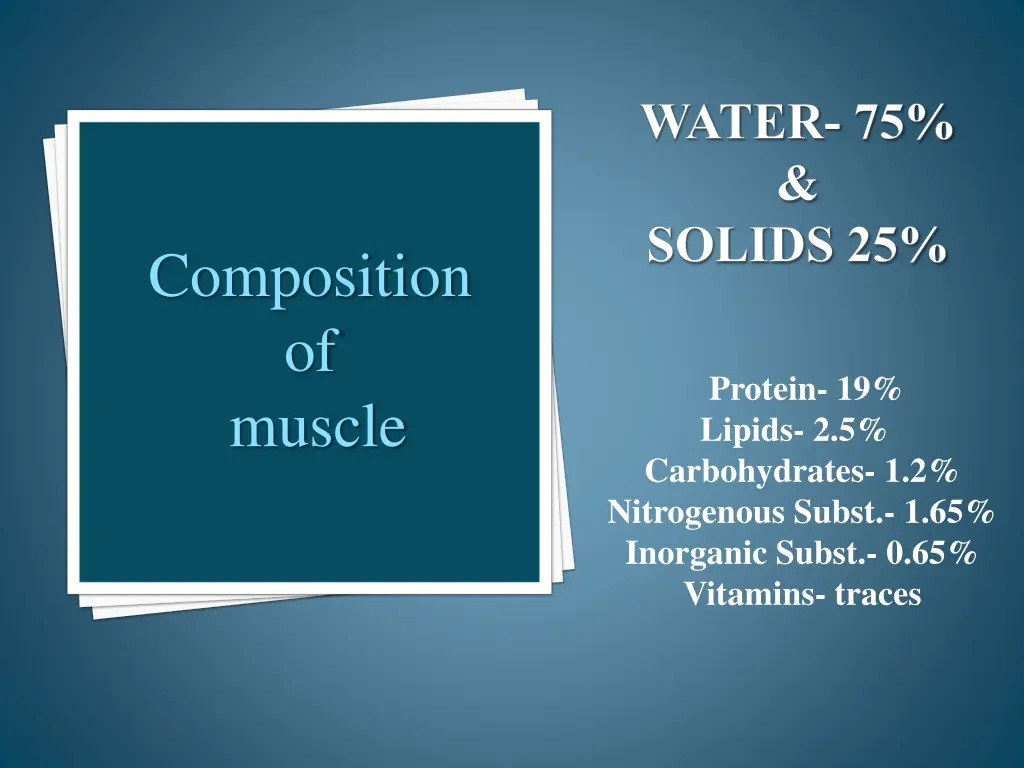 water 75 solids 25